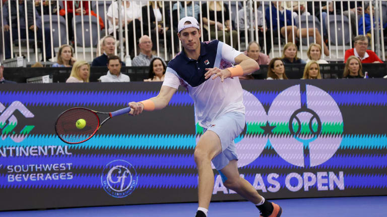 The victory marked Isner's first of 2023, after going 0-2 in January.