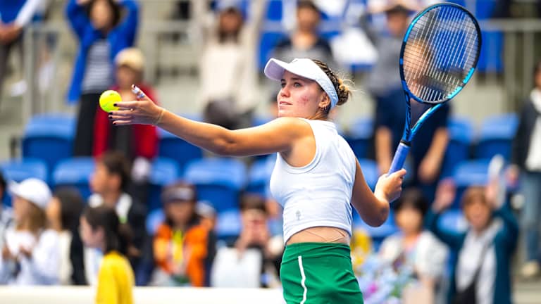 Kenin will go for her sixth WTA title on Sunday.