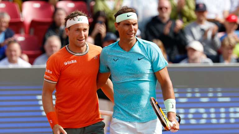 Talk about margins: Ruud and Nadal won more one total point than Arribage/Safiullin.