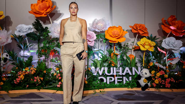 Top seed and two-time champion Aryna Sabalenka returns to Wuhan in style.