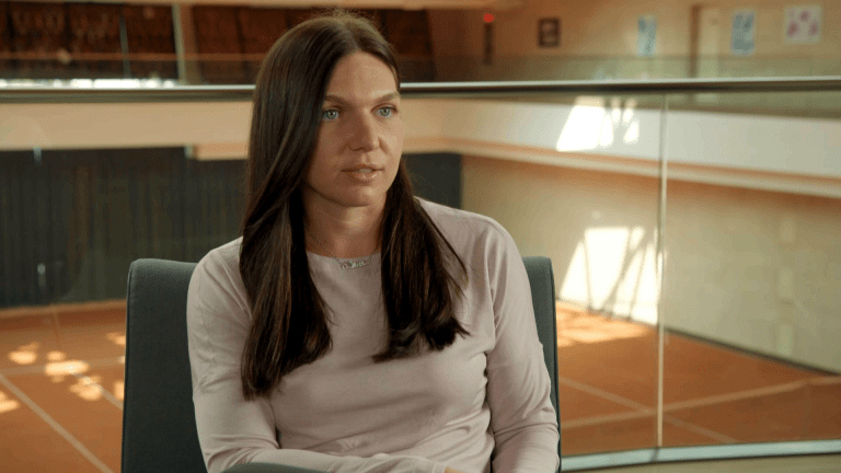Simona Halep sits down with Tennis Channel's Jon Wertheim for an exclusive interview from Bucharest, Romania.